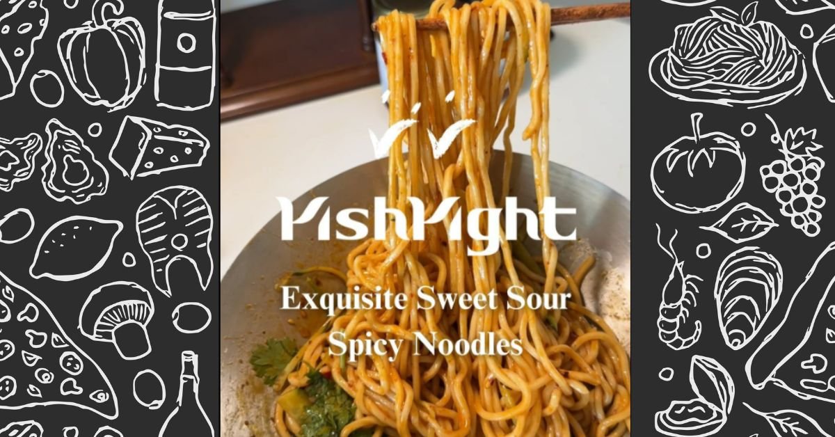 Exquisite Sweet Sour Spicy Noodles