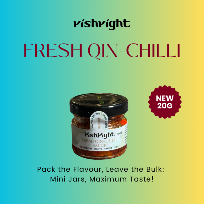 Fresh Qin-Chilli Sauce - Mini Jar 20g