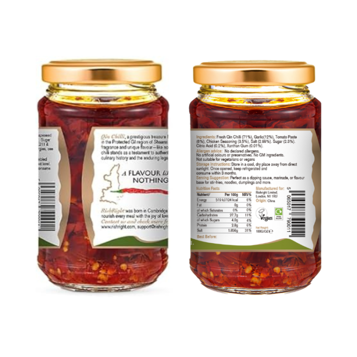 The Gift of Qin Chilli Set