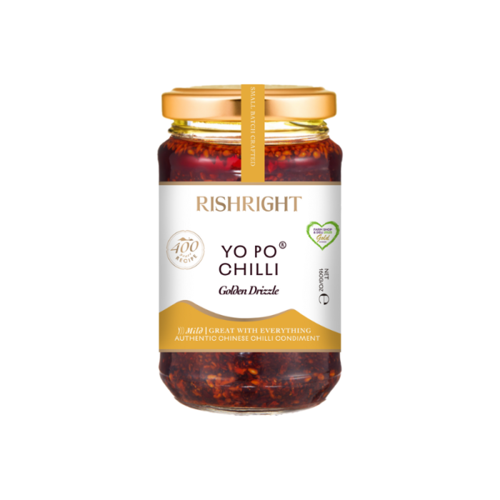 Yo Po Chilli Golden Drizzle-A refined take on Chinese chilli crisp